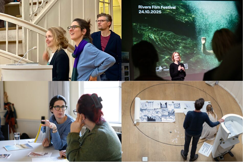 Collage made of images from the event